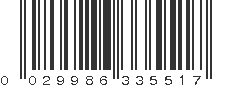 UPC 029986335517