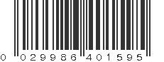 UPC 029986401595