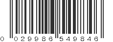 UPC 029986549846