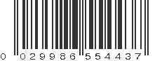 UPC 029986554437