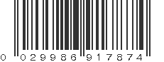 UPC 029986917874