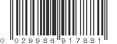 UPC 029986917881