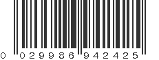 UPC 029986942425