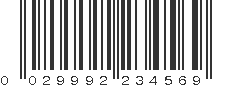 UPC 029992234569