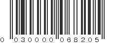 UPC 030000068205