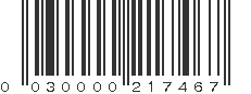 UPC 030000217467