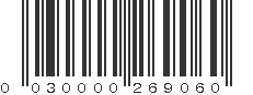 UPC 030000269060