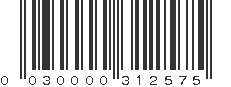 UPC 030000312575