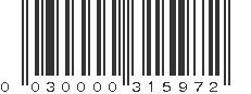 UPC 030000315972