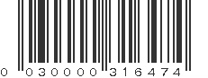 UPC 030000316474