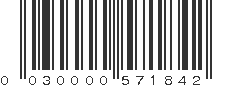 UPC 030000571842