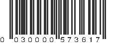 UPC 030000573617