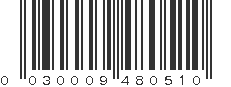 UPC 030009480510