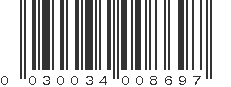 UPC 030034008697