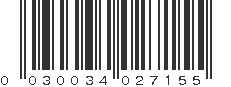 UPC 030034027155