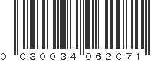 UPC 030034062071