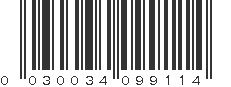 UPC 030034099114