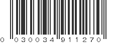 UPC 030034911270