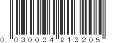 UPC 030034913205