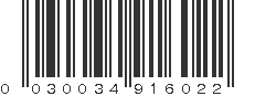 UPC 030034916022