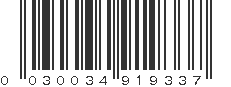 UPC 030034919337