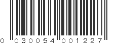 UPC 030054001227