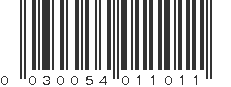 UPC 030054011011