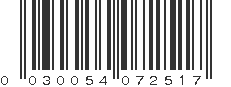 UPC 030054072517