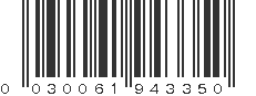 UPC 030061943350