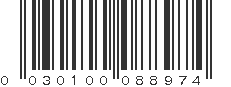 UPC 030100088974