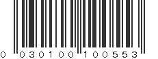 UPC 030100100553