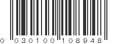 UPC 030100108948