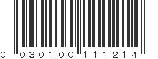 UPC 030100111214