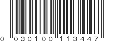 UPC 030100113447