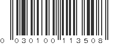 UPC 030100113508