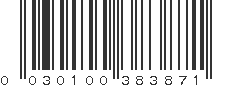 UPC 030100383871