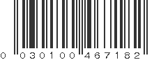 UPC 030100467182