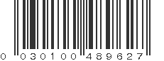 UPC 030100489627