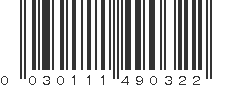 UPC 030111490322