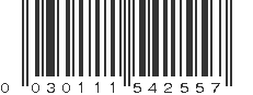 UPC 030111542557