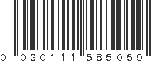 UPC 030111585059