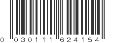 UPC 030111624154