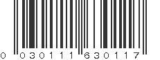 UPC 030111630117