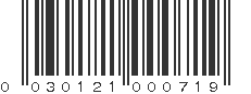 UPC 030121000719