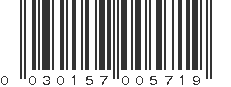 UPC 030157005719