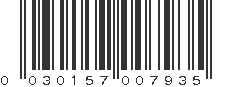 UPC 030157007935