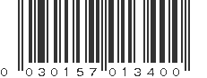 UPC 030157013400