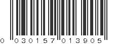 UPC 030157013905