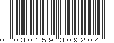 UPC 030159309204