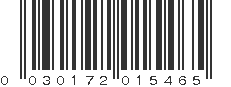 UPC 030172015465